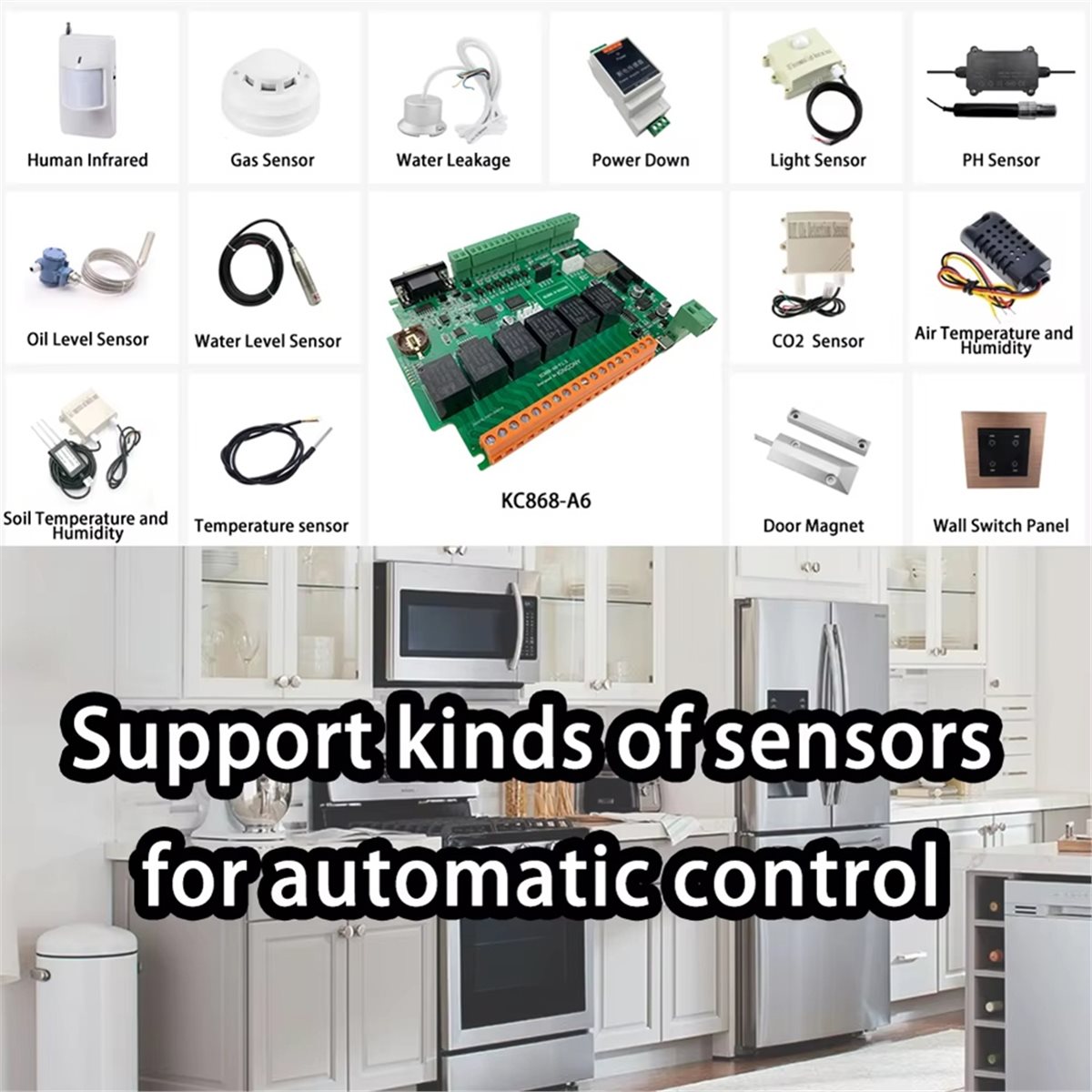 Home Automation Systems Diy - Плата разработки KC868-A6 MQTT Web HTTP