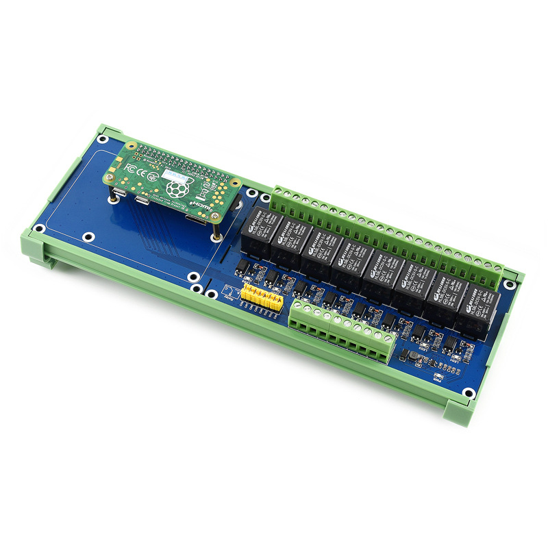 Плата расширения с реле для Ra – обзор и цена Relay 8 Channel Board