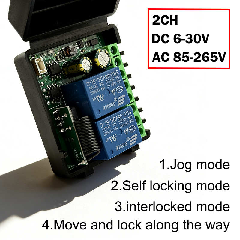 Двухканальный радиочастотный ( – обзор и цена 433Mhz Receiver Module