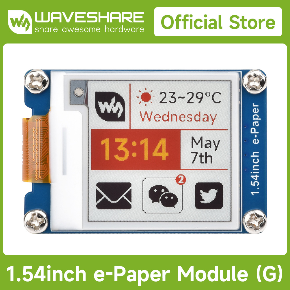 Waveshare 1,54-дюймовый диспле – обзор и цена Display Epaper 2.9